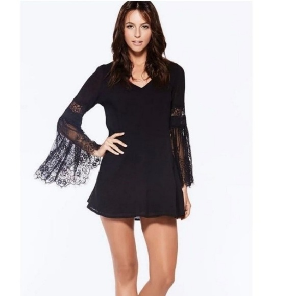 L*SPACE bell sleeve mini dress - Picture 6 of 7